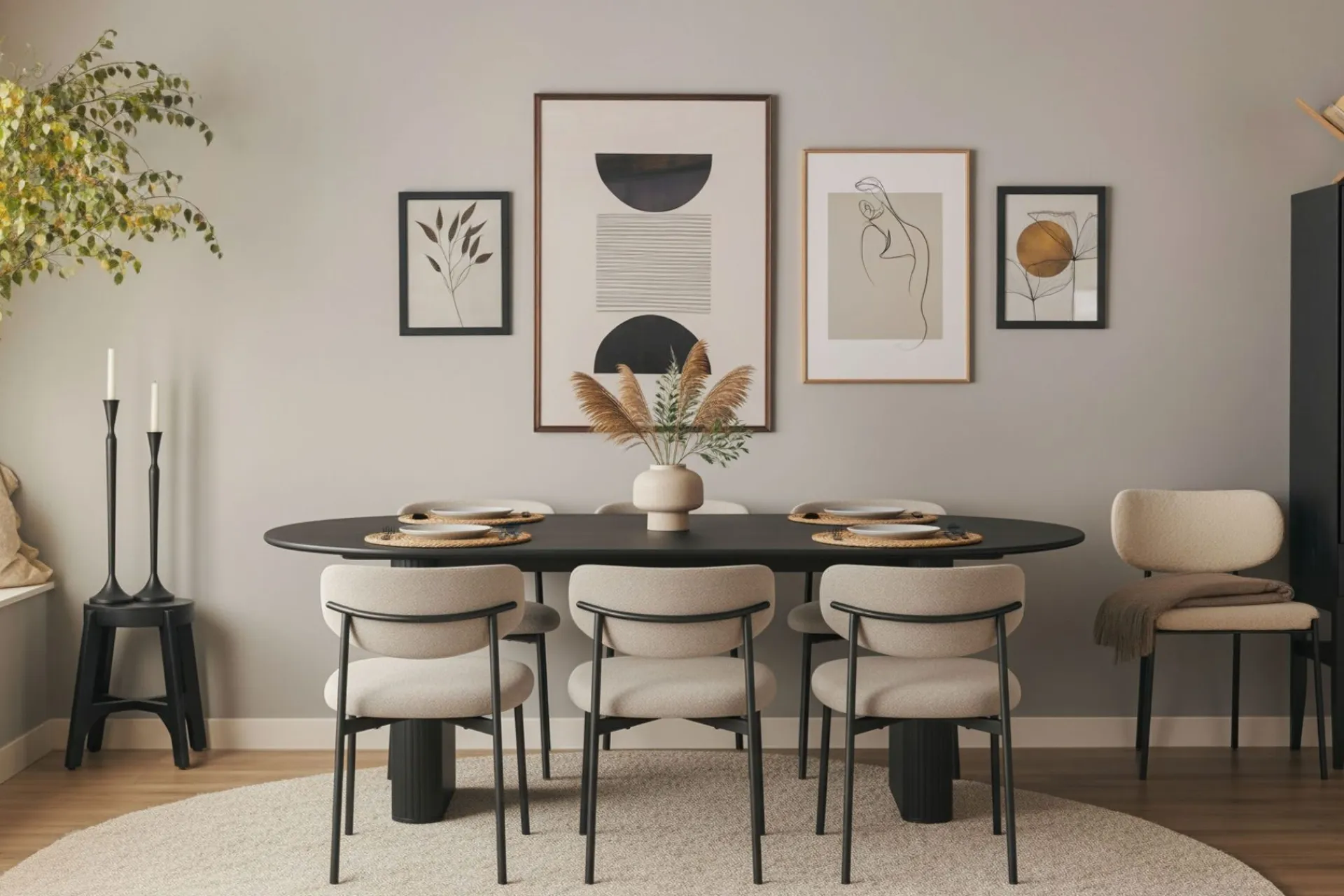 Basic Home Barstoler|Kontorstol & Skrivebordsstol-Lucy Spisestol Greige