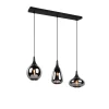 Trio Lighting Kjøkkenlampe|Barnelampe-Lumina Pendellampe 3-os E14 Mattsvart