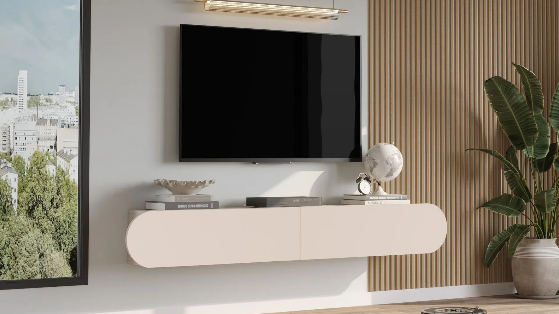 Lumina TV-benk 180x29,5x31,6 cm