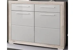 Gangoppbevaring-Luovaure Skoskap 119 cm Brun,Hvit