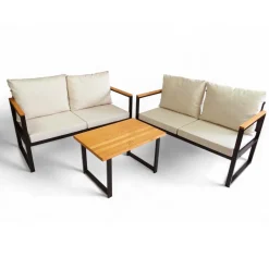 Loungesett|Loungesett-Luvin 4-seters Sofagruppe Utendørs Beige