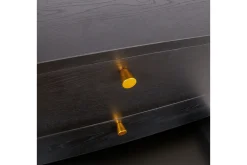 Luxembourg Kommode Svart / Kobber