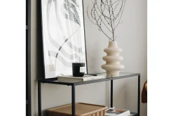Gangbord|Avlastningsbord-Lychester Avlastningsbord 100 cm Svart