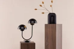 VIND Vinduslampe|Bordlampe-Lyckorna Bordlampe 38 cm Svart