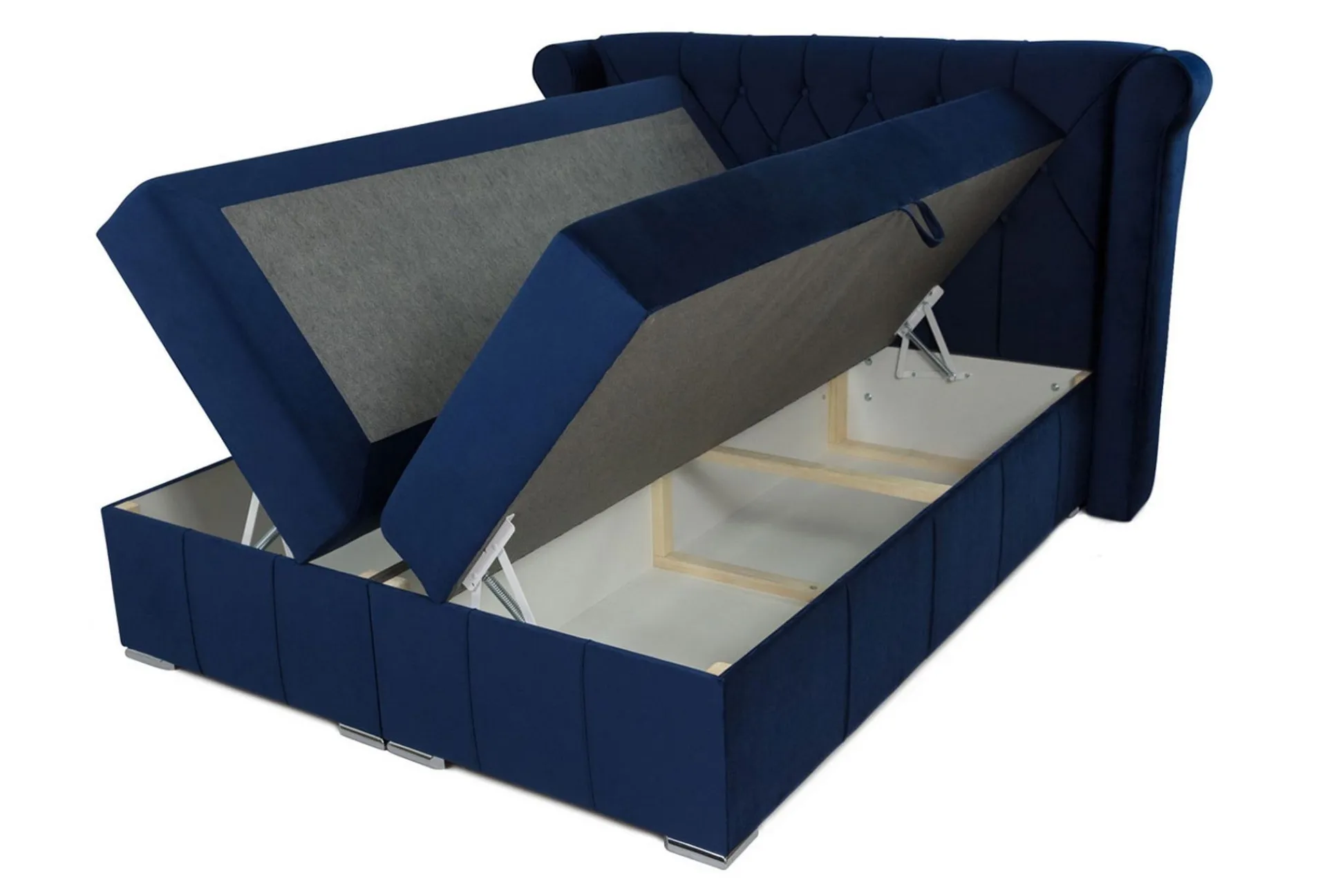 Kontinentalsenger|Seng Med Oppbevaring-Lyckorna Kontinentalseng 140x200 cm Once 10
