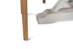Bloomington Spisegrupper-Lyon Spisegruppe Ø150 cm Rund med 4 Viktoria Stoler Brun,Hvit