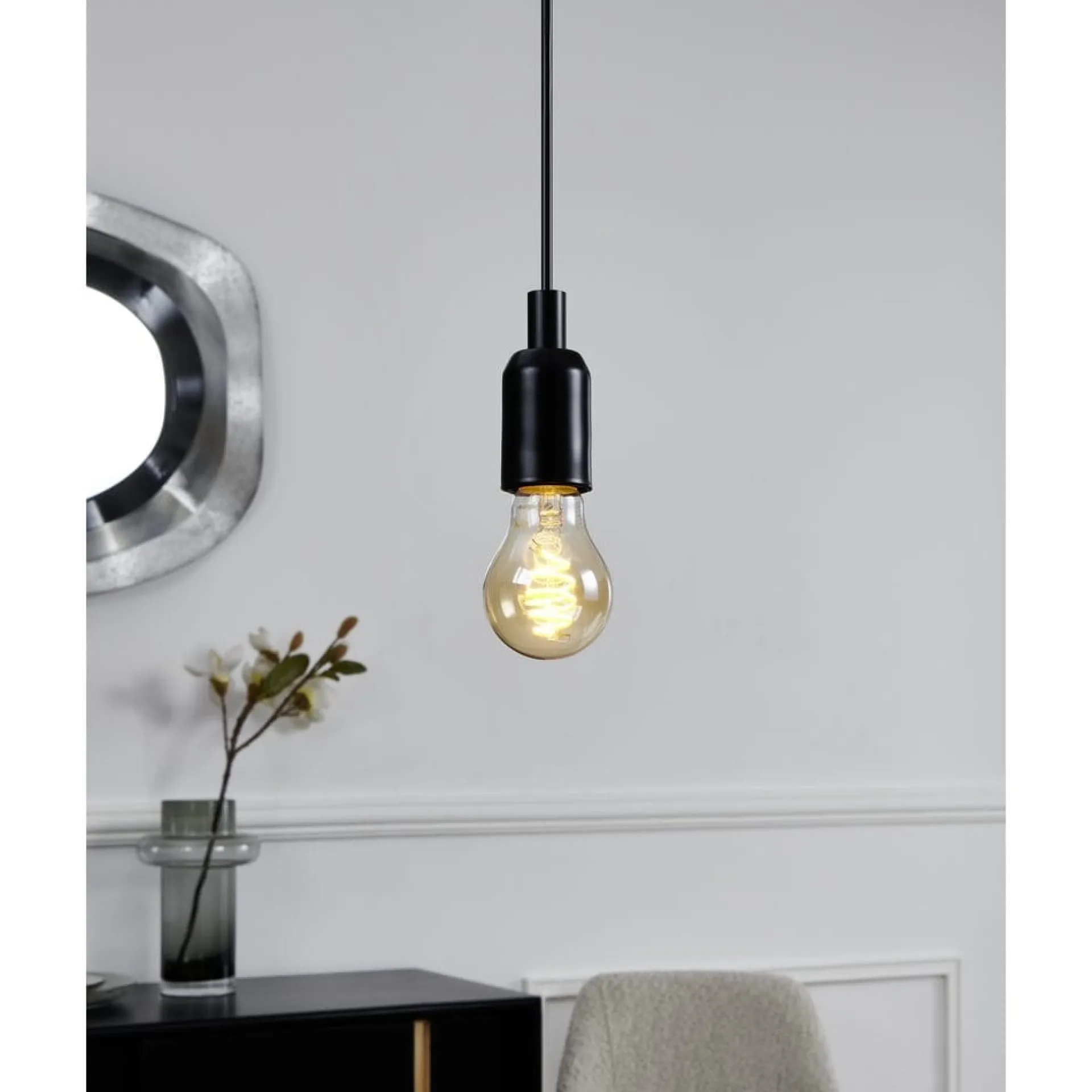 Led-Belysning|Lyspærer-Lyskilde 2xLM-ZIG-CCT E27 A60 4,9W Amber Orange