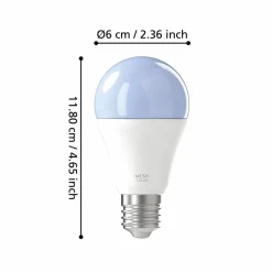 Lyskilde 2xLM-ZIG-RGB/CCT E27 A60 9W