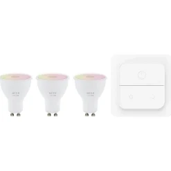 Lyskilde 3xLM-ZIG-RGB/CCT GU10 4,5W