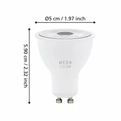 Led-Belysning|Lyspærer-Lyskilde 3xLM-ZIG-RGB/CCT GU10 4,5W+1XFB Opal