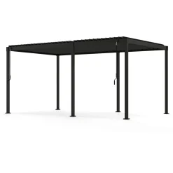 Byggesett Uterom|Lagringshus & Boder-Lysthus HOME4YOU Mirador-80 mørk grå 3x5 m mørkegrå
