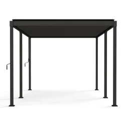 Byggesett Uterom|Lagringshus & Boder-Lysthus HOME4YOU Mirador-80 mørk grå 3x5 m mørkegrå
