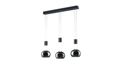 Trio Lighting Madison LED-Pendellampe 3-os Mattsvart