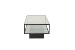 Venture Home Sofabord-Maglehem Sofabord 130 cm Transparent