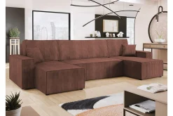 Sovesofaer-Magston 4-seters Hjørnesovesofa Brun