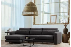 Makhan Sofa med Sjeselong 3-seter