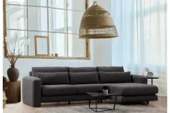 Makhan Sofa med Sjeselong 3-seter