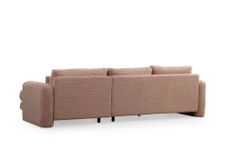 Makhan Sofa med Sjeselong 3-seter