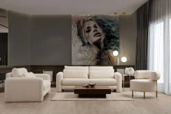 2 Seter Sofa-Makhan Sofa 2-seter Beige