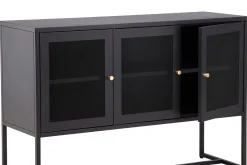 Venture Home Oppbevaringsskap|Skap-Malla Skapkommode 120x40x80 cm Svart