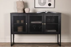 Venture Home Oppbevaringsskap|Skap-Malla Skapkommode 120x40x80 cm Svart