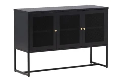 Venture Home Oppbevaringsskap|Skap-Malla Skapkommode 120x40x80 cm Svart