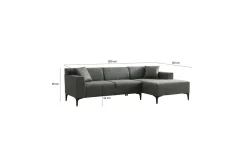 Malpani Sofa med Divan 3-sits