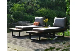 Veranda & Terrasse|Loungesett-Malta Sofagruppe Natur,Grey