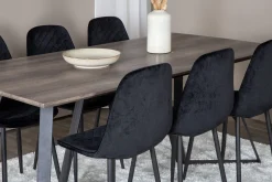 Venture Home Malvina Spisegruppe 180 cm + 6 stk Ypas Spisestoler