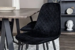 Venture Home Malvina Spisegruppe 180 cm + 6 stk Ypas Spisestoler