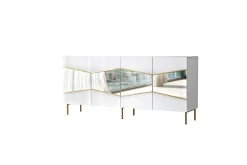 Sideboard & Skjenker-Mami Konsollbord 180 cm Hvit
