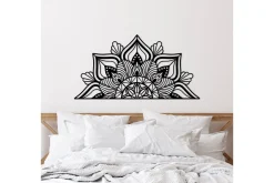 Skilt-Mandalas 1 Veggdekor Svart