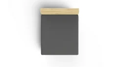 Barnetepper|Barnetepper-Mangi formsyd laken 140x190 cm Antrasitt