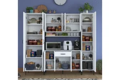 Hjørneskap|Barskap-Manorma Highboard Hvit