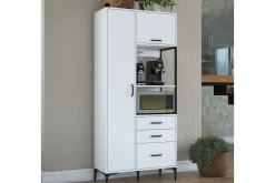 Oppbevaringsskap|Skap-Manorma Highboard Hvit