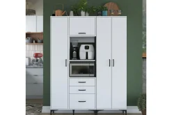 Oppbevaringsskap|Skap-Manorma Highboard Hvit