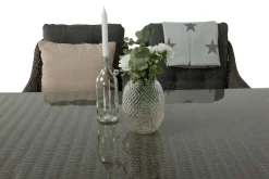 deNoord Spisegrupper Hage-Marcus Spisegruppe 200 + 4 Lenestoler m Pute Beige,Grey