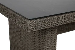 deNoord Loungebord & Sofabord Utendørs-Marcus utendørs spisebord 160x90 cm Grå