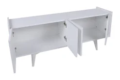Gangbord|Avlastningsbord-Markas Avlastningsbord 150 cm Hvit