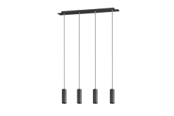 Trio Lighting Marley Pendellampe 4xGU10 svart