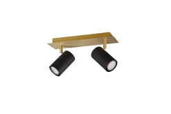 Trio Lighting Spotlights & Downlights-Marley Spot 2-deler Svart/Gull Svart,Gull