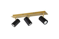 Trio Lighting Marley Spot 3-deler Svart/Gull