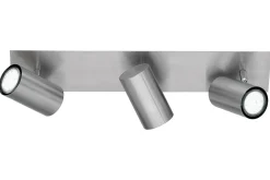 Trio Lighting Spotlights & Downlights-Marley spotlight 3-pk 3xGU 10 nikkel Stål