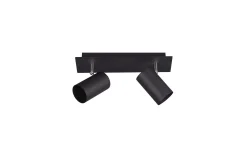 Trio Lighting Lyspærer|Soveromslampe-Marley Spot 3xGU10 Svart Matt svart
