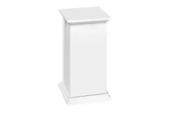 Oppbevaringsskap|Skap-Marov Pidestallskap 30 cm Hvit