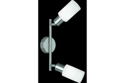 Trio Lighting Lyspærer|Soveromslampe-Mars Spotlight 2 PC. 2xE14 Stål Hvit