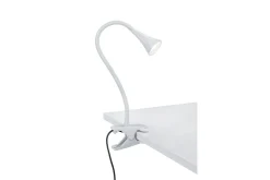 Trio Lighting Bordlampe|Soveromslampe-Marylynne Squeeze LED Hvit