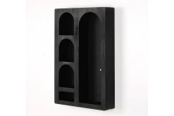 Vegghylle-Masatane Vegghylle 26 cm Svart