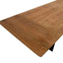 Spisebord & Kjøkkenbord-Matbord Teron 220x100x75 cm Eik/svart