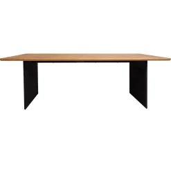 Spisebord & Kjøkkenbord-Matbord Teron 220x100x75 cm Eik/svart